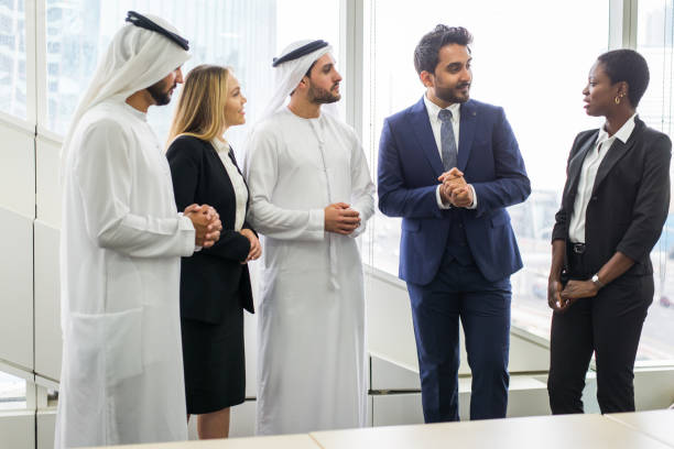 istock Business meeting in Dubai 1248311159