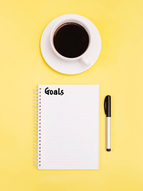 istock Goals Top view photo 1248319759