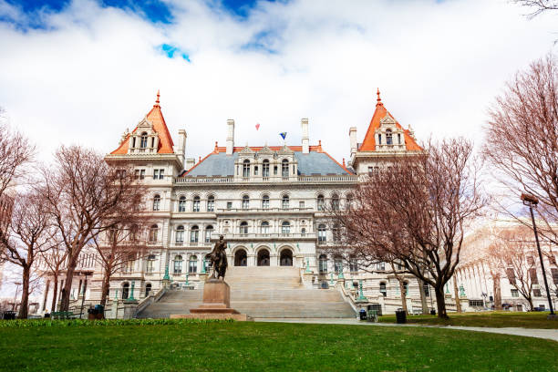 istock East Park and New York State Capitol in Albany 1248327708