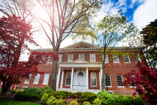 istock Front of Government House building in Annapolis 1248327744