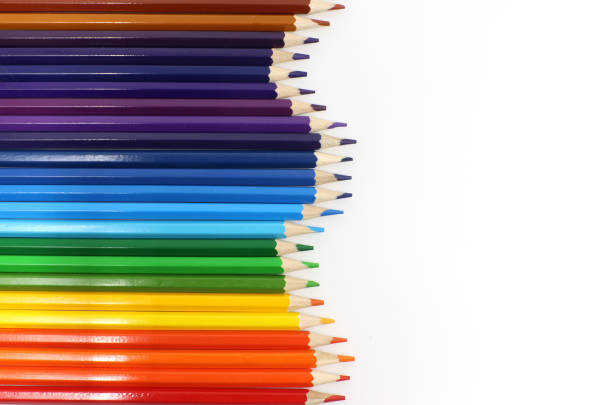 istock Colored pencils of various colors 1248328571