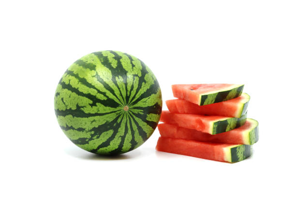 istock Fresh watermelons of various shapes 1248334700