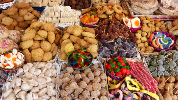 istock Traditional sweets at Corpus Christi celebration, Ecuador 1248349317