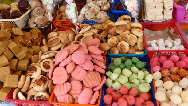 istock Traditional sweets at Corpus Christi celebration, Ecuador 1248365492
