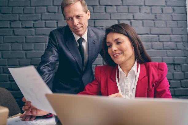istock Attentive senior man listening to his partner 1248378055