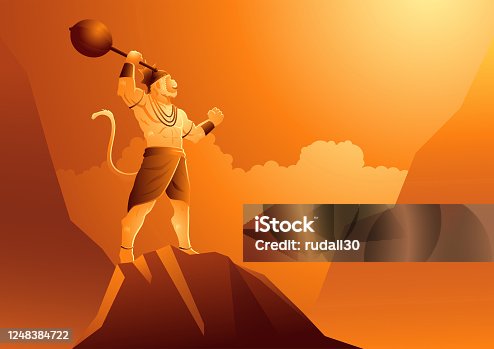 37 Silhouette Of A Hanuman Art Stock Photos, Pictures & Royalty-Free Images  - iStock
