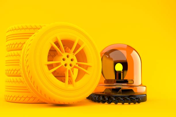istock Transport background with emergency siren 1248387194