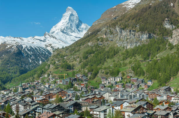 istock Idyllic landscape of Switzerland 1248388904