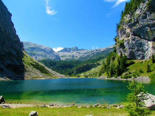 istock View of Krn lake 1248403076