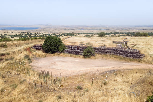 istock An abandoned dugout  with trenches surrounded by minefields, remained after the Doomsday War - Yom Kippur War - on the border with Syria, on the Golan Heights in northern Israel 1248410125
