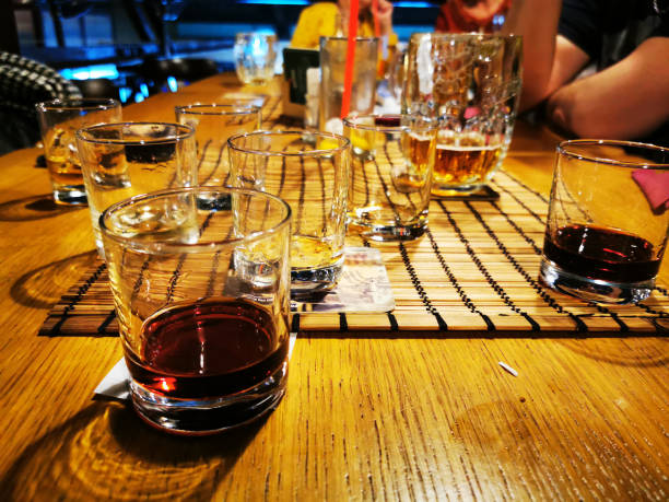 istock whiskey table at the party 1248417432