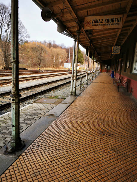 small rail station Mikulovice