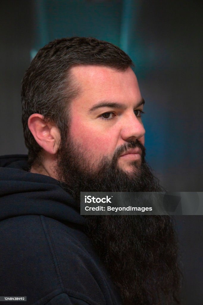 Contemplation At Home Portrait Of A Hirsute Man With Luxuriant Beard Stock Photo - Download Image Now - iStock Contemplation At Home Portrait Of A Hirsute Man With Luxuriant Beard Stock Photo - Download Image Now - iStock