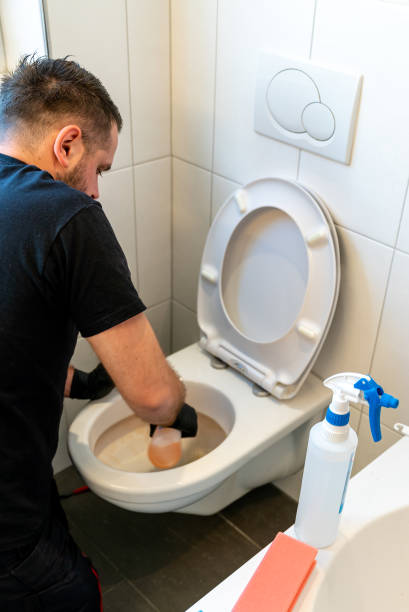 istock professional cleaner cleans a ceramic toilet very thoroughly in a modern bathroom 1248441016