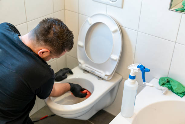 istock professional cleaner cleans a ceramic toilet very thoroughly in a modern bathroom 1248441056