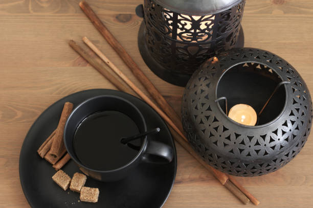 istock Coffe and ome decor in living room 1248467287