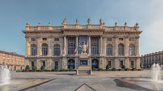 September 2016 - Turin, Italy - Palazzo Madama in Turin