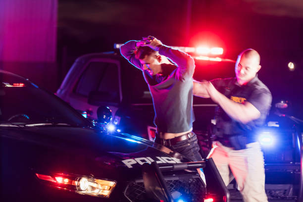 istock Police officer making an arrest 1248519481