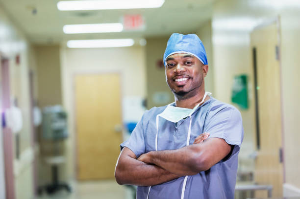 istock African-American surgeon in hospital 1248524148