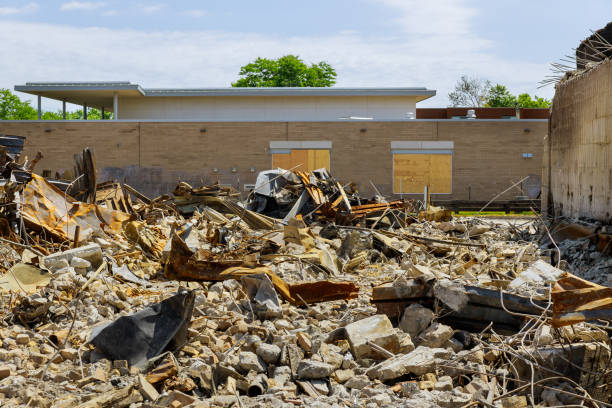 istock Many businesses burned shops during protests were destroyed Minneapolis Protest and Riots Fueled by the Death of George Floyd Under Police 1248524548