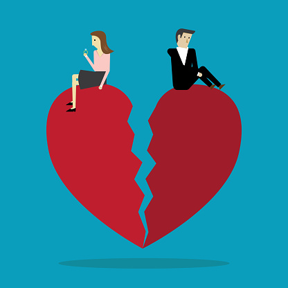 Sadness, Broken Heart, Relationship Breakup, Couple - Relationship, Divorce