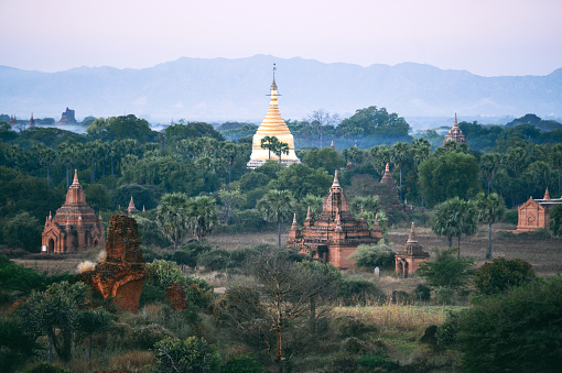Bagan is an archaeological zone of more than 2,000 ancient pagodas. It was built in 11th centuries during the rise of Bagan empire.Today Bagan is a part of Mandalay division, Myanmar.