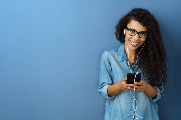 istock Friendly young woman wearing glasses 1248531488