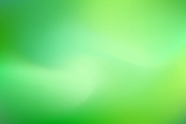 мечтательный гладкий абстрактный зеленый фон - green background wave abstract light stock illustrations