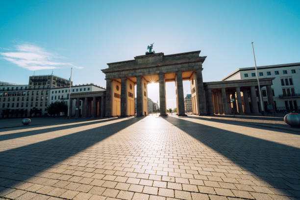 istock Brandenburg Gate at sunset -  Berlin, Germany 1248543660