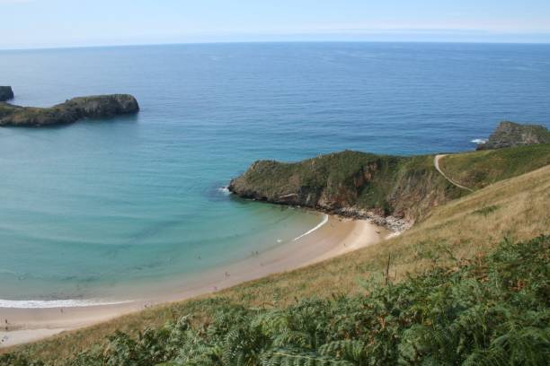 istock Playa de la Ballota, Llanes, Spain 1248543730