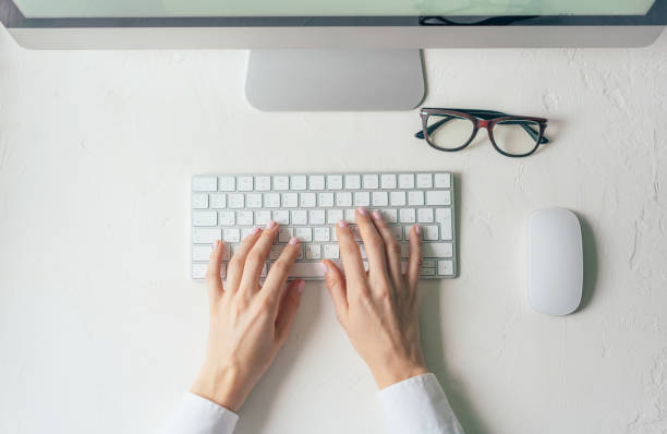 istock Concept of online work or online learning. 1248550834