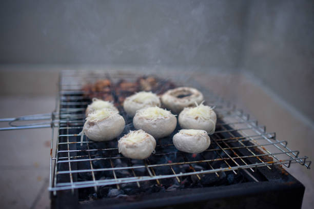 chicken and mushroom barbecue