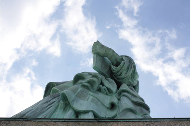 istock Statue of liberty against the sky 1248561883