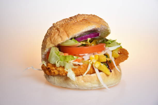 istock Fresh tasty burger 1248564960