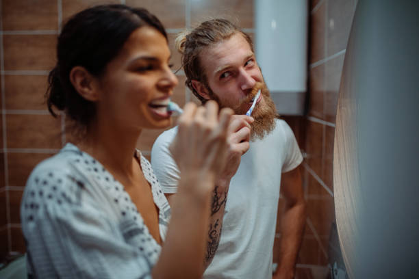 istock Our morning routine always starts together 1248569531