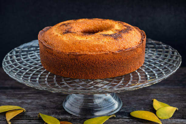 istock A delicious, soft and beautiful cake mixed with cream and chocolate. 1248577296