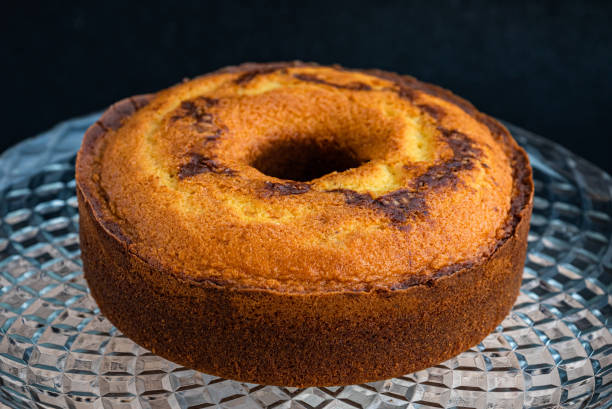 istock A delicious, soft and beautiful cake mixed with cream and chocolate. 1248577437