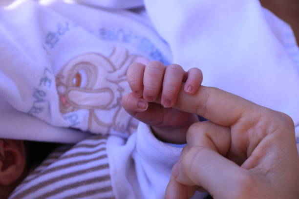istock First nails of newborn 1248581896