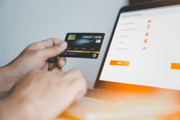 istock Shopping online and payment concept 1248587681