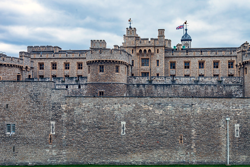 Construction of this Tower of London Fortress was started by William the Conqueror around 1080AD