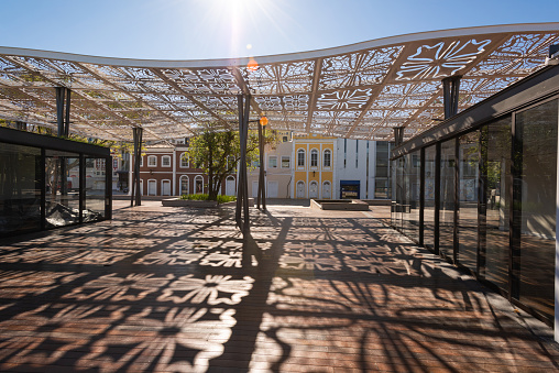 nueva plaza de aduanas en Florianópolis, renovada y conservada photo