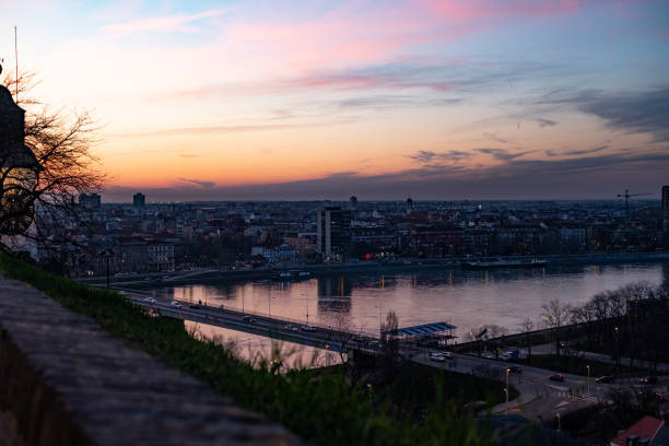 Sunset in Novi Sad