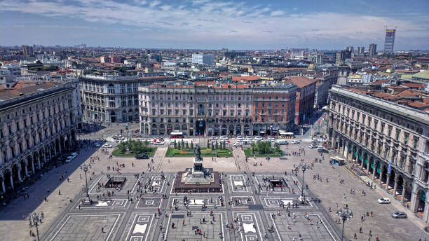 istock Piazza del Duomo in Milan, Italy 1248604227