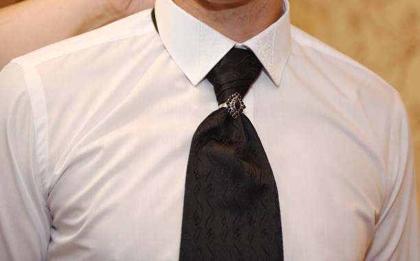istock Groom Getting ready for his big day,black tie 1248609227