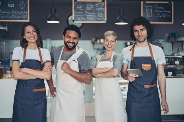 istock Running the business together 1248615386