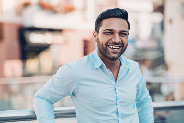 istock Portrait of a smiling Middle Eastern ethnicity man 1248615392