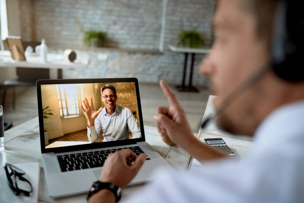 istock Hello colleague, how are you! 1248617972