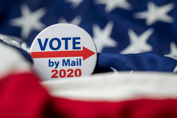 Vote by Mail stock photo