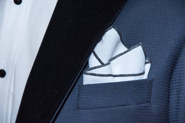 istock suit, handkerchief in his pocket 1248623804