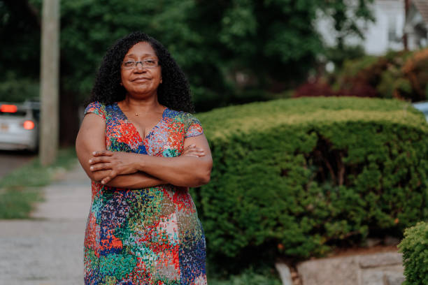 istock Black woman in positive attitude 1248628275